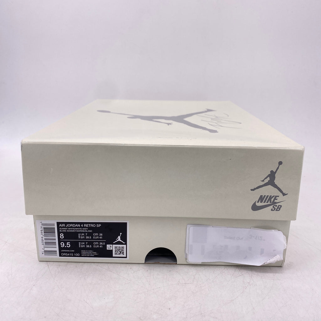Air Jordan 4 Retro "Navy" 2025 New Size 8