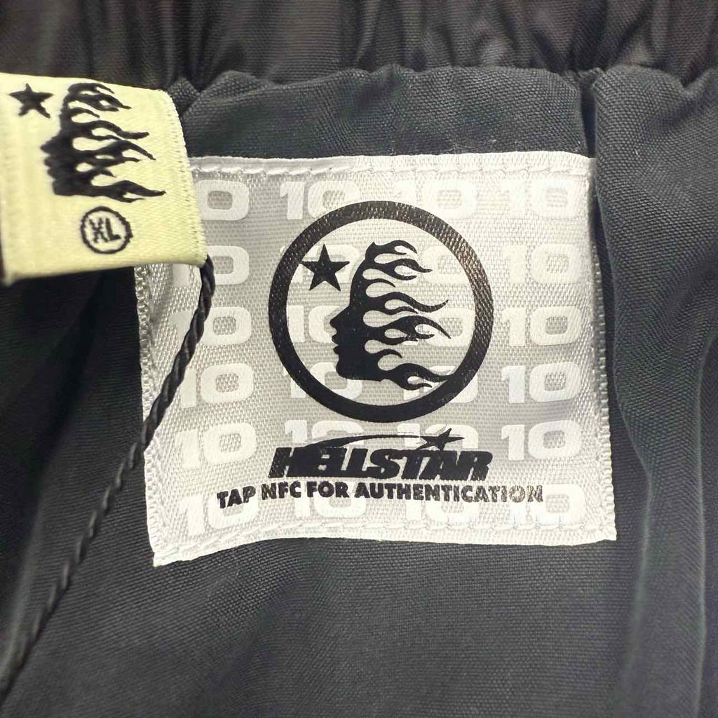 Hellstar Track Pants "BLACK WHITE" Black New Size XL