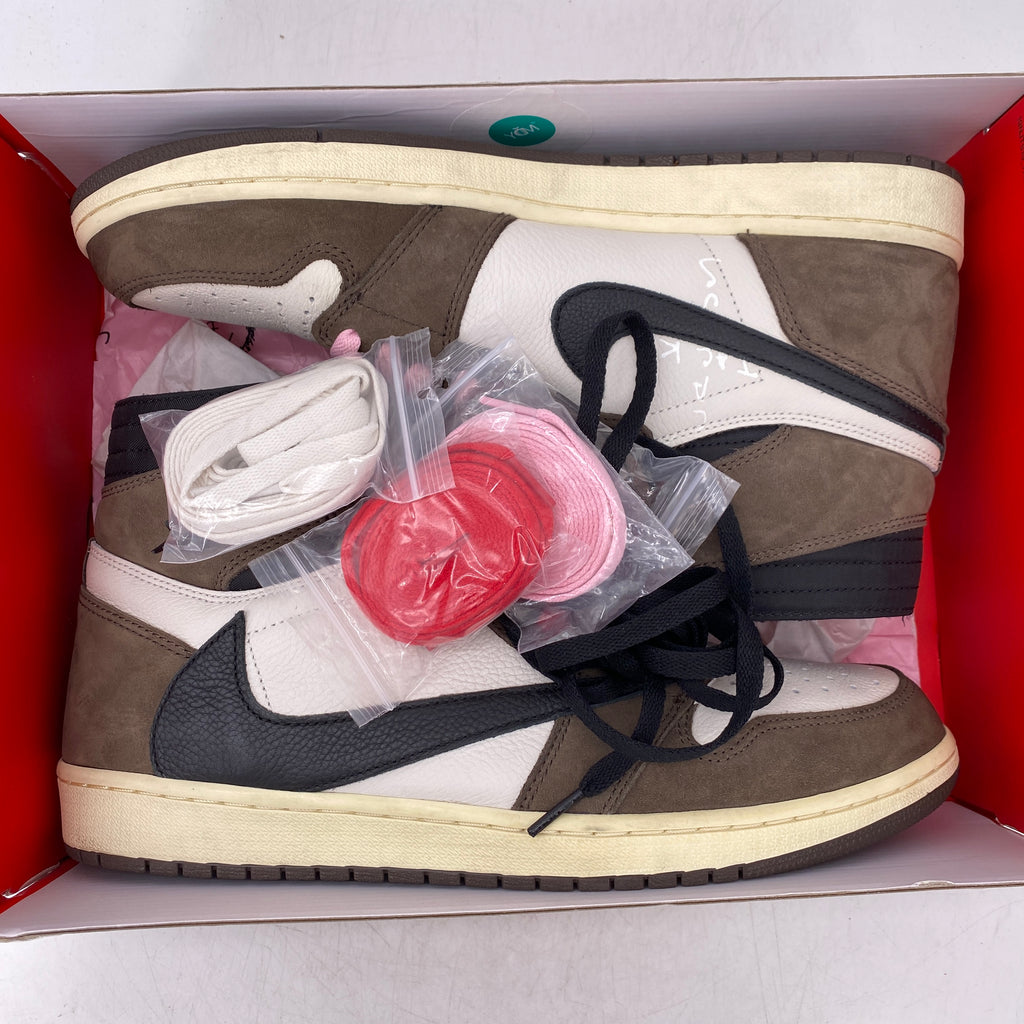 Air Jordan 1 Retro High OG "Travis Scott Mocha" 2019 Used Size 13