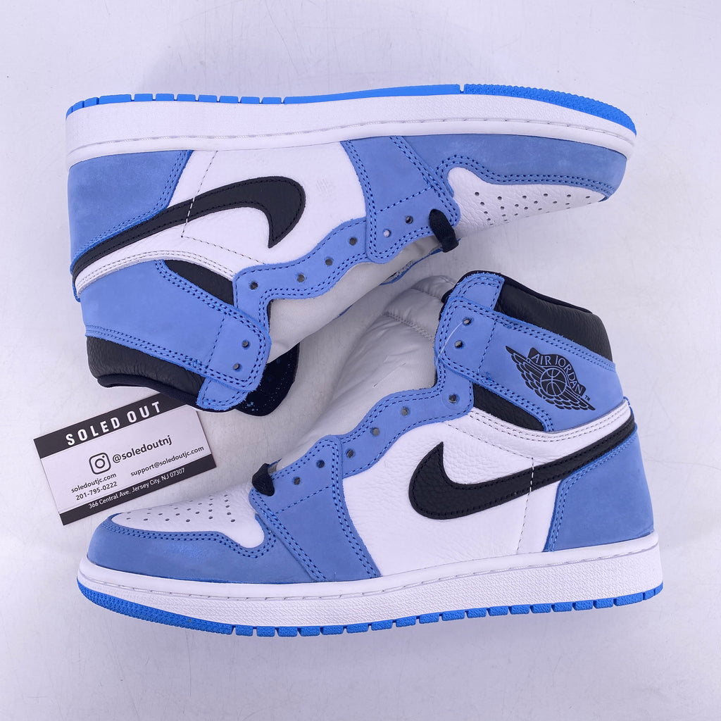 Air Jordan 1 Retro High OG "University Blue" 2021 New Size 9