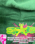 Sp5der Hoodie "WEB" Hunter Green New Size 2XL