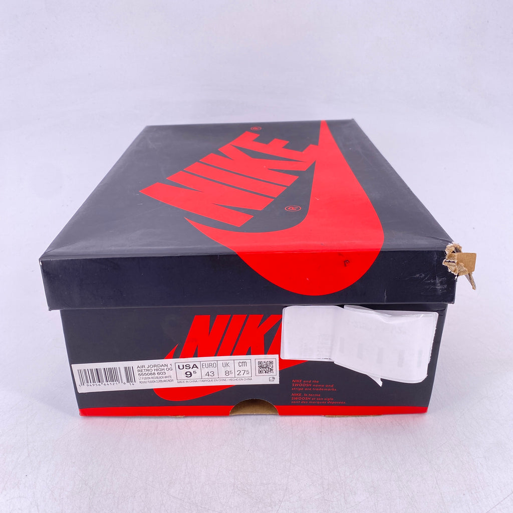 Air Jordan 1 Retro High OG "Fusion Red" 2021 Used Size 9.5