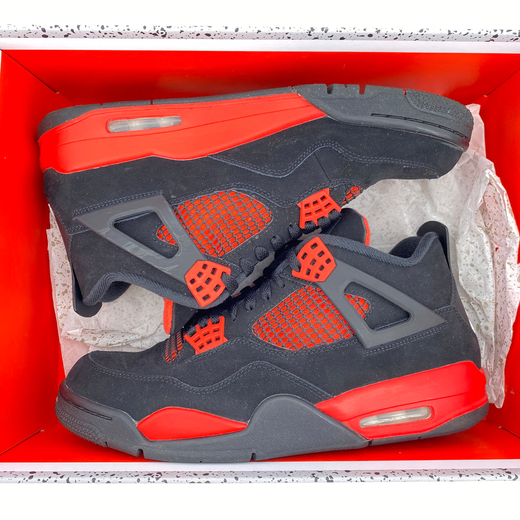 Air Jordan 4 Retro "Red Thunder" 2022 Used Size 10