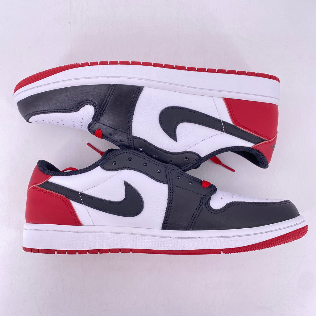 Air Jordan 1 Retro Low "Black Toe" 2023 New Size 10.5