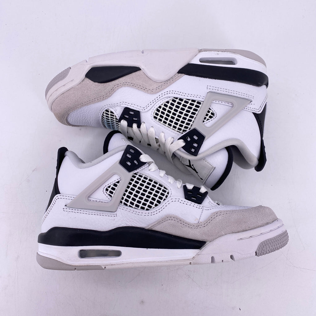 Air Jordan (GS) 4 Retro "Military Black" 2022 New Size 4Y