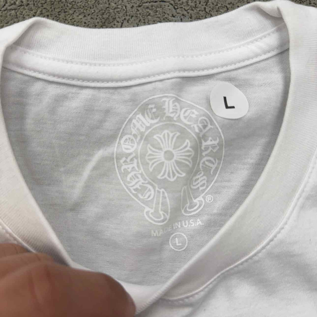 Chrome Hearts T-Shirt "SEOUL" White New Size L