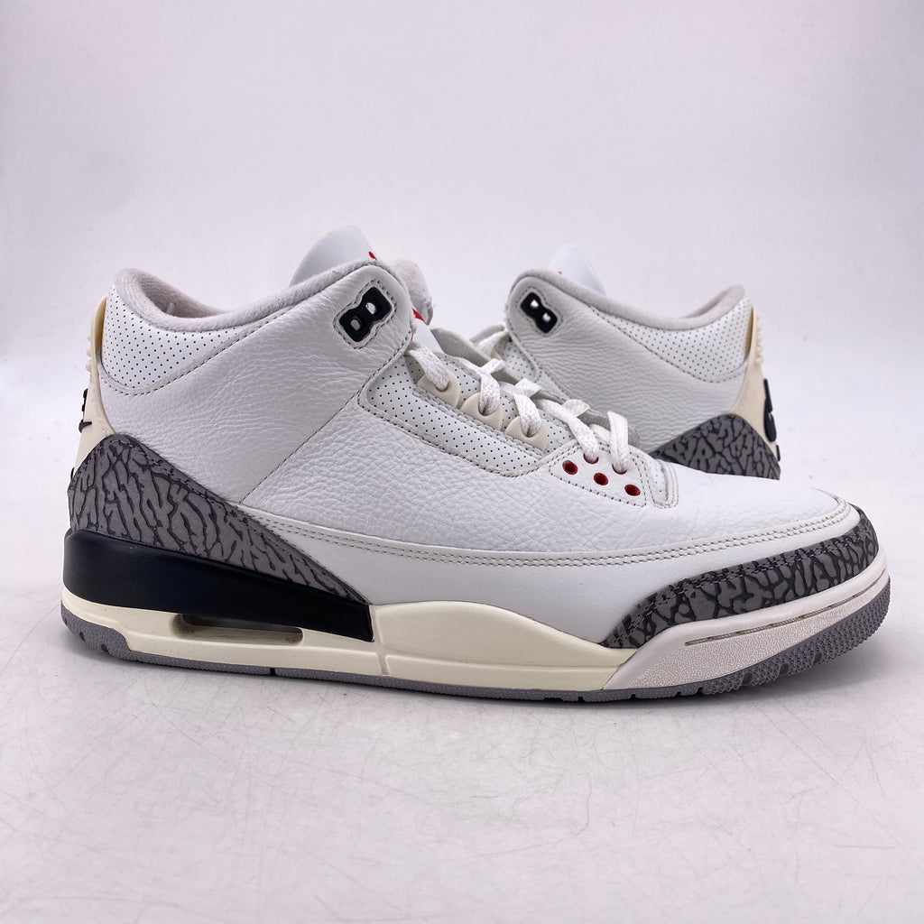 Air Jordan 3 Retro "White Cement Reimagined" 2023 Used Size 11.5