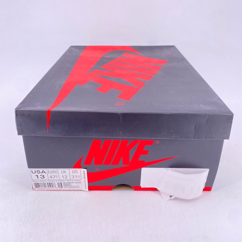 Air Jordan 1 Retro High OG "Turbo Green" 2019 New Size 13