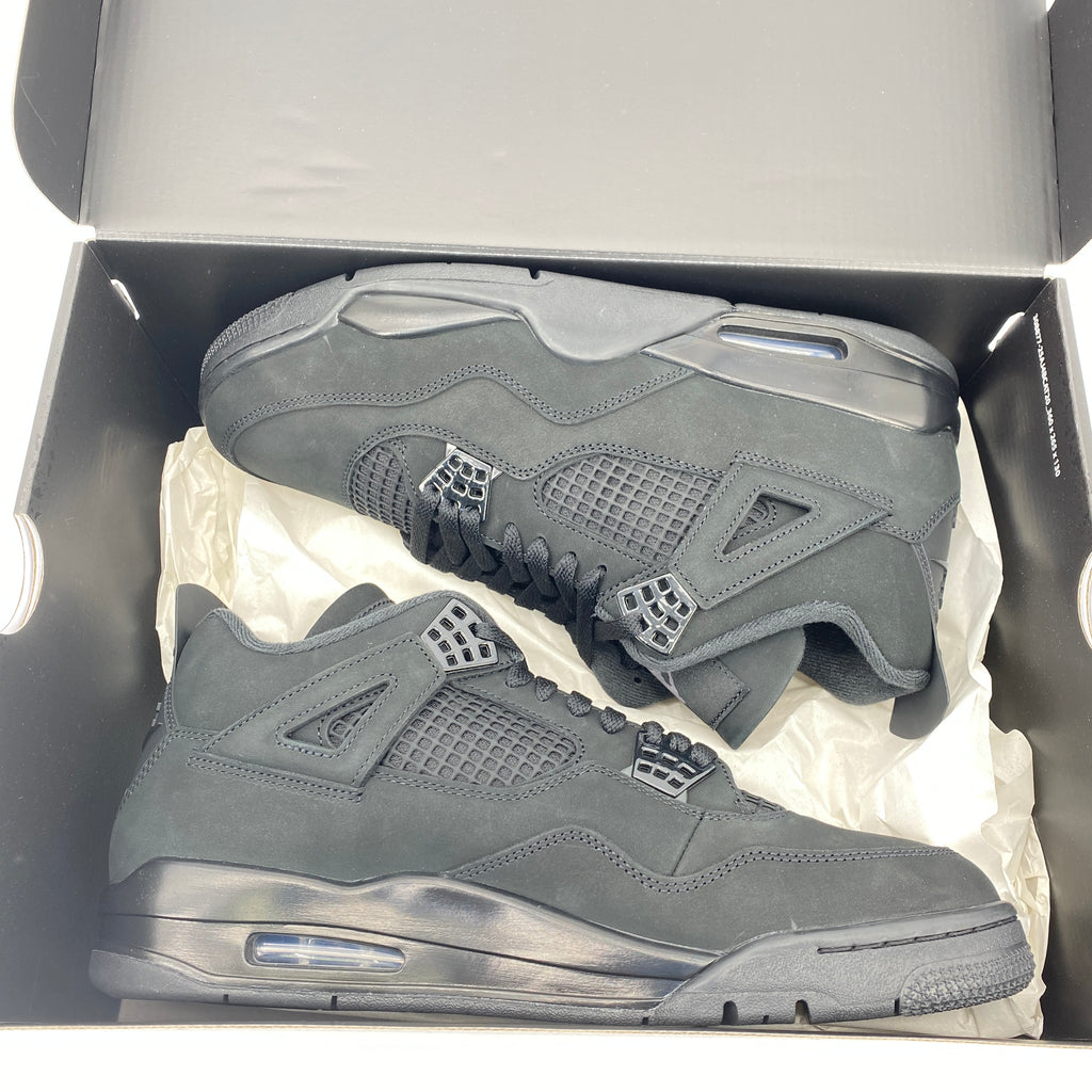 Air Jordan 4 Retro "Black Cat" 2025 New Size 11.5