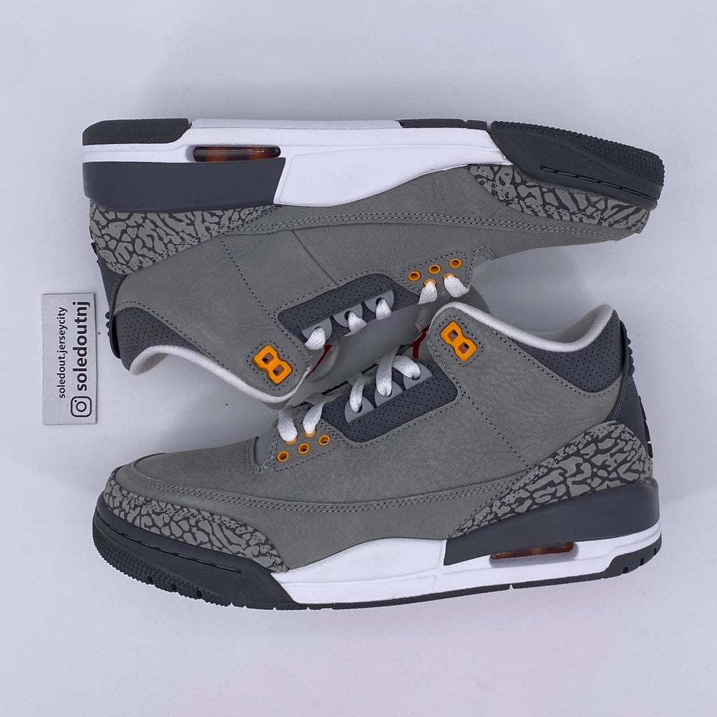 Air Jordan 3 Retro "Cool Grey" 2021 New Size 8