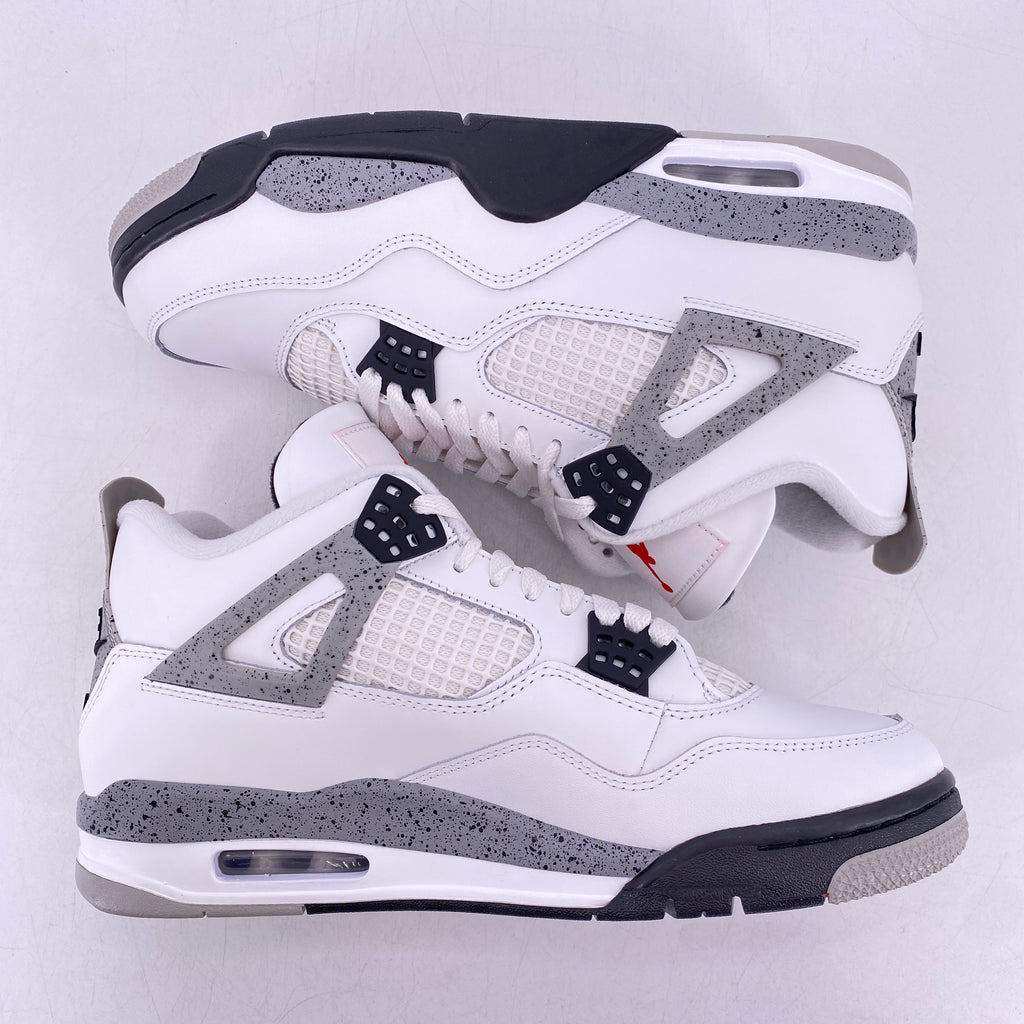 Air Jordan 4 Retro "White Cement" 2025 New Size 10