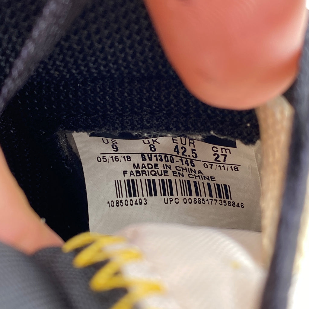 Air Jordan 1 Retro "Union Storm Blue" 2018 Used Size 9