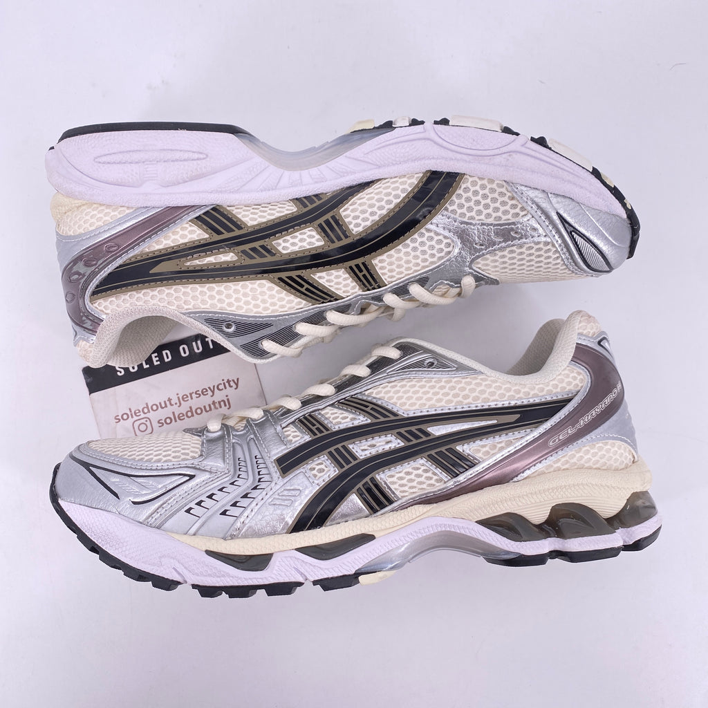 Asics Gel-Kayano 14 "Cream Black Metallic Plum" 2023 Used Size 7.5