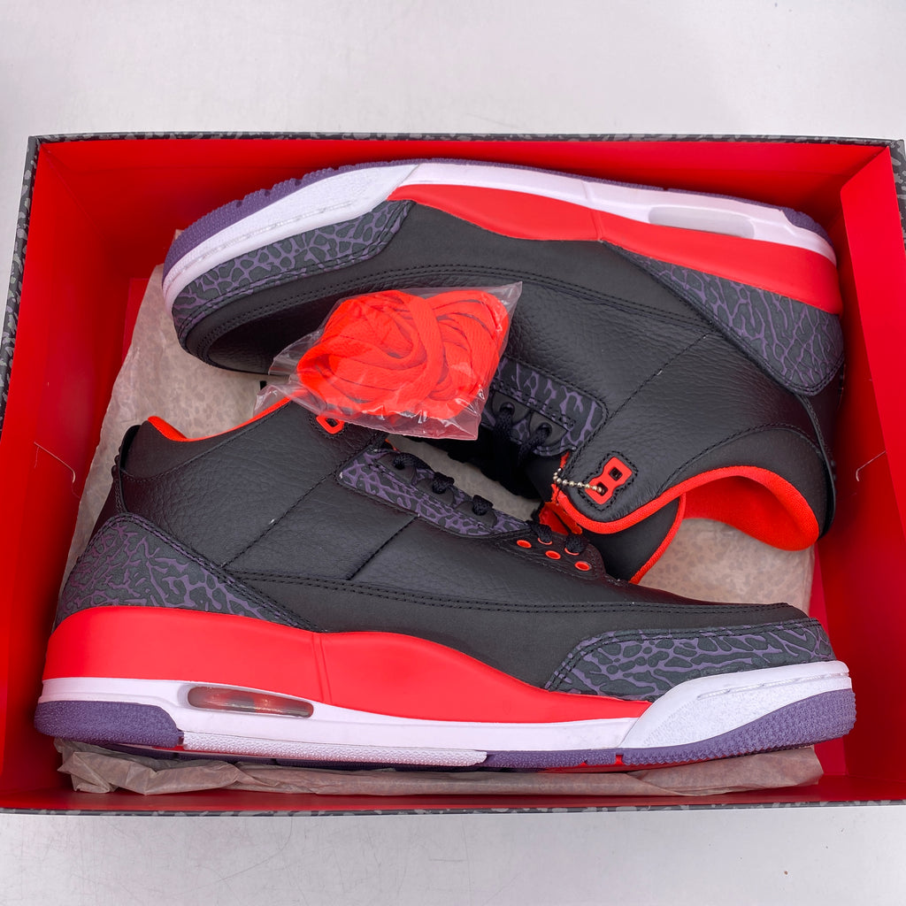 Air Jordan 3 Retro "Crimson" 2013 New Size 10