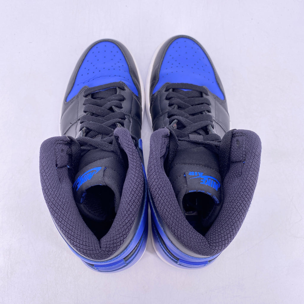 Air Jordan 1 Retro High "Black Royal Blue" 2013 Used Size 8.5