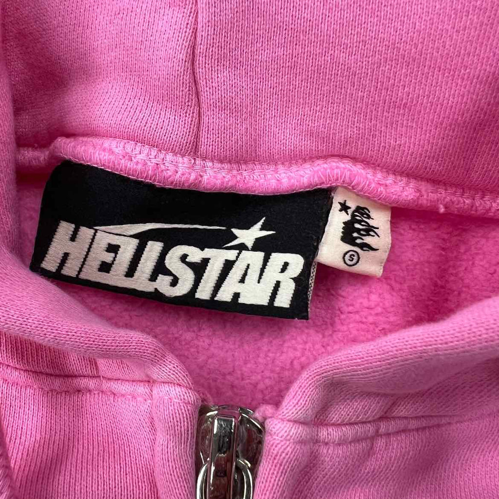 Hellstar Zip Up "FLAME" Pink New Size S