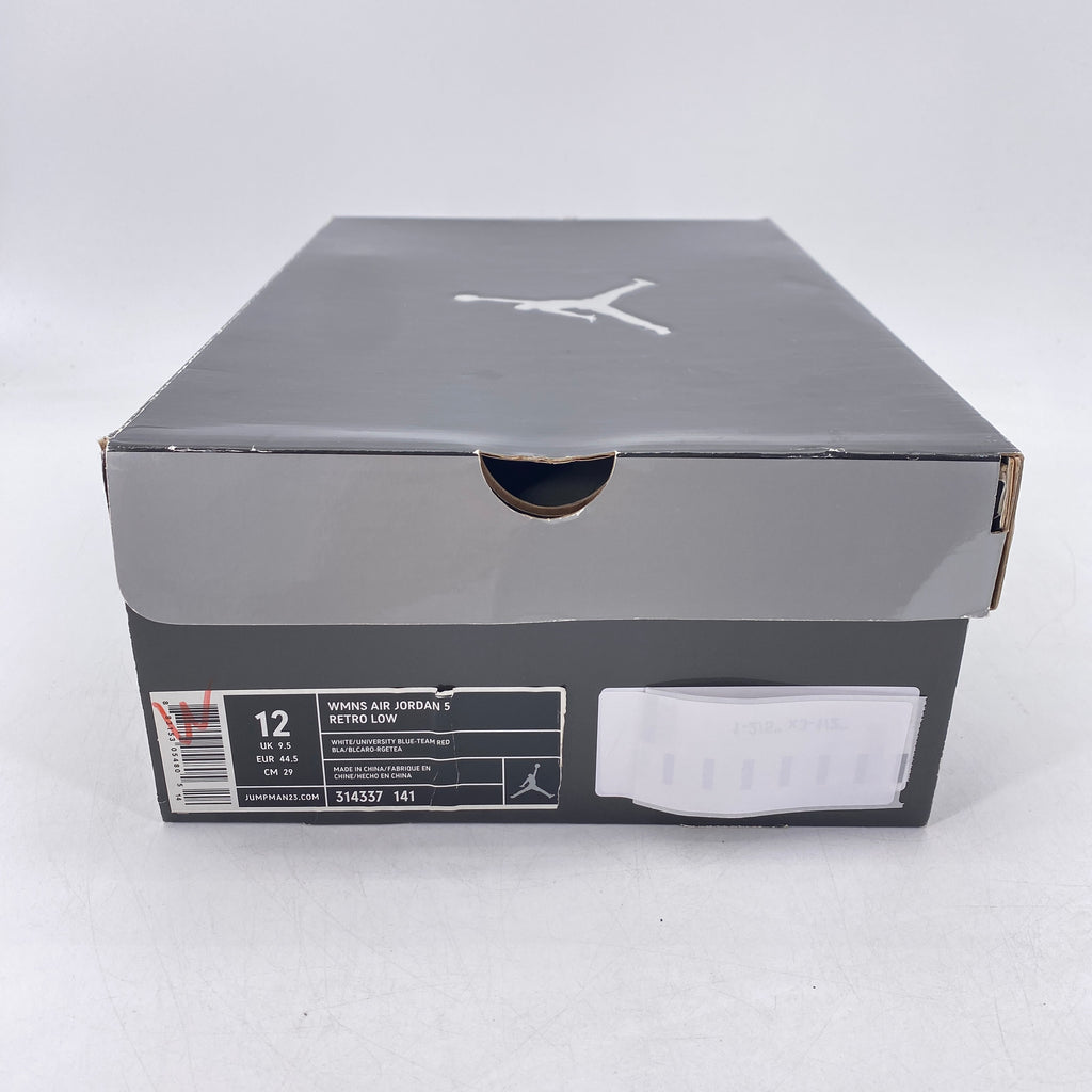 Air Jordan (W) 5 Retro Low "University Blue" 2006 New Size 12W