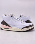 Air Jordan (W) 3 Retro "Neapolitan Mocha" 2022 Used Size 10.5W