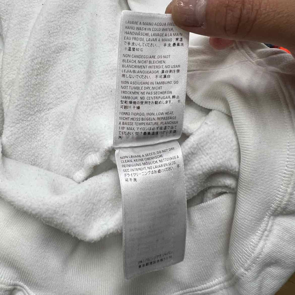 Balenciaga Hoodie "SPACE" White Used Size XS
