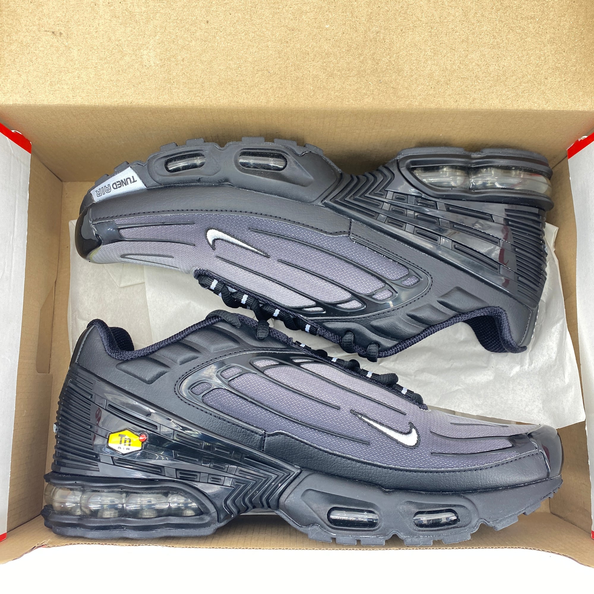 Nike Air Max Plus 3 &quot;Black Wolf Grey&quot; 2019 New Size 9