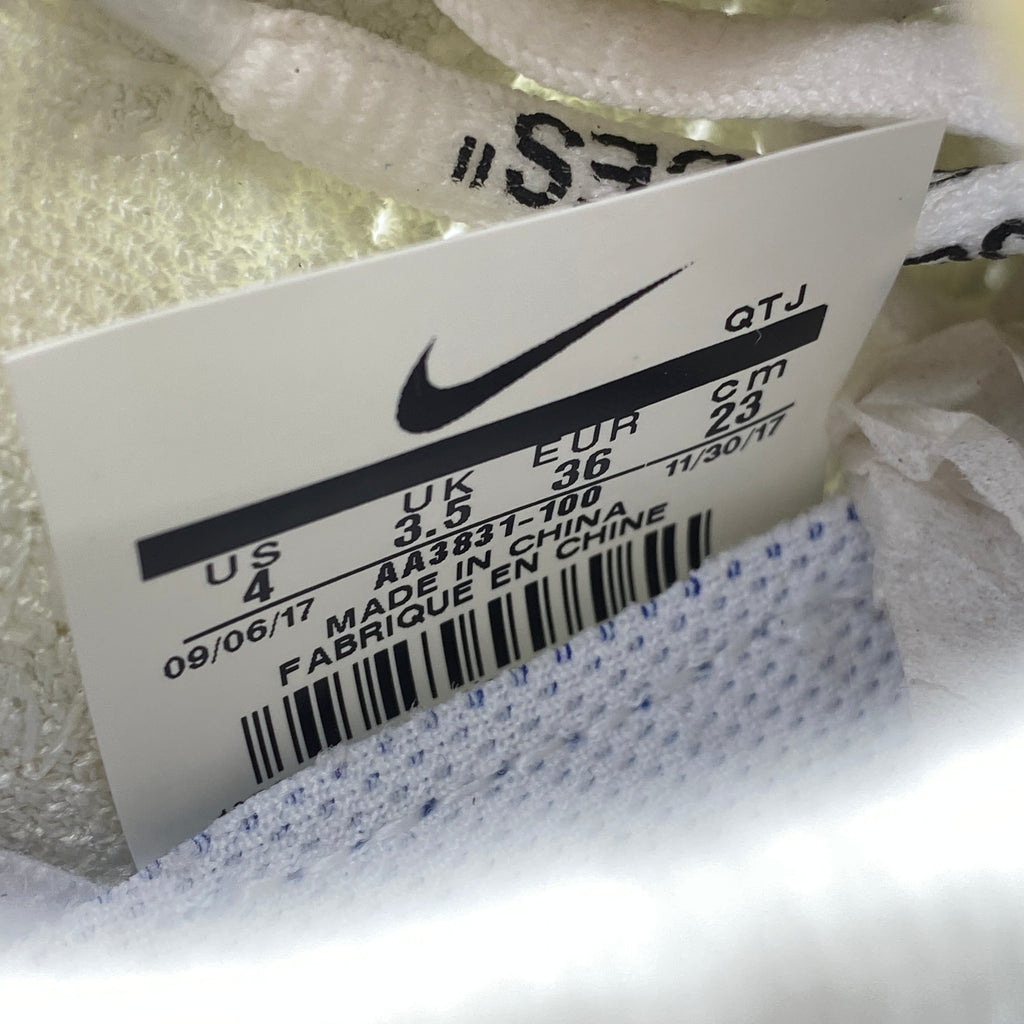 Nike Air Vapormax "Ow White" 2018 New Size 4