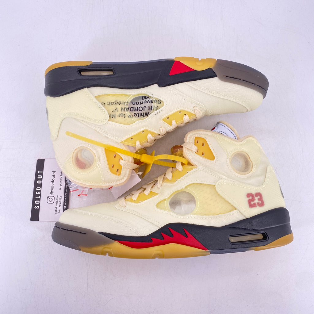Air Jordan 5 Retro "Ow Sail" 2020 New Size 10