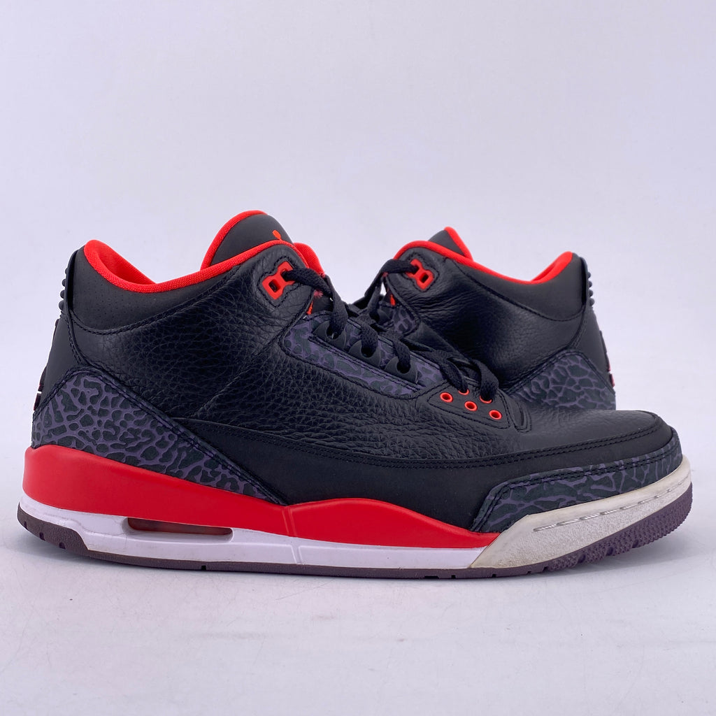 Air Jordan 3 Retro "Crimson" 2013 Used Size 11