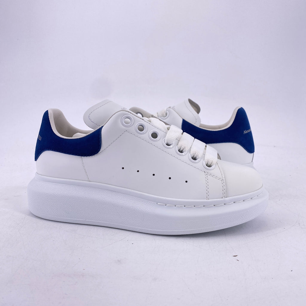 Alexander McQueen Oversized Sneaker "White Blue" 2019 New Size 34