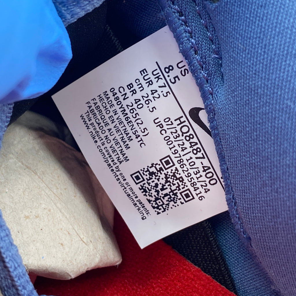 Nike SB Dunk Low "Supreme 94 Ocean Fog" 2025 New Size 8.5