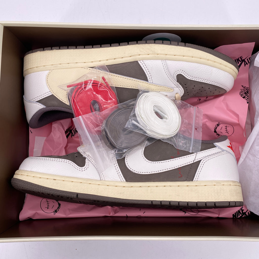 Air Jordan 1 Low OG SP "Travis Reverse Mocha" 2022 Used Size 9