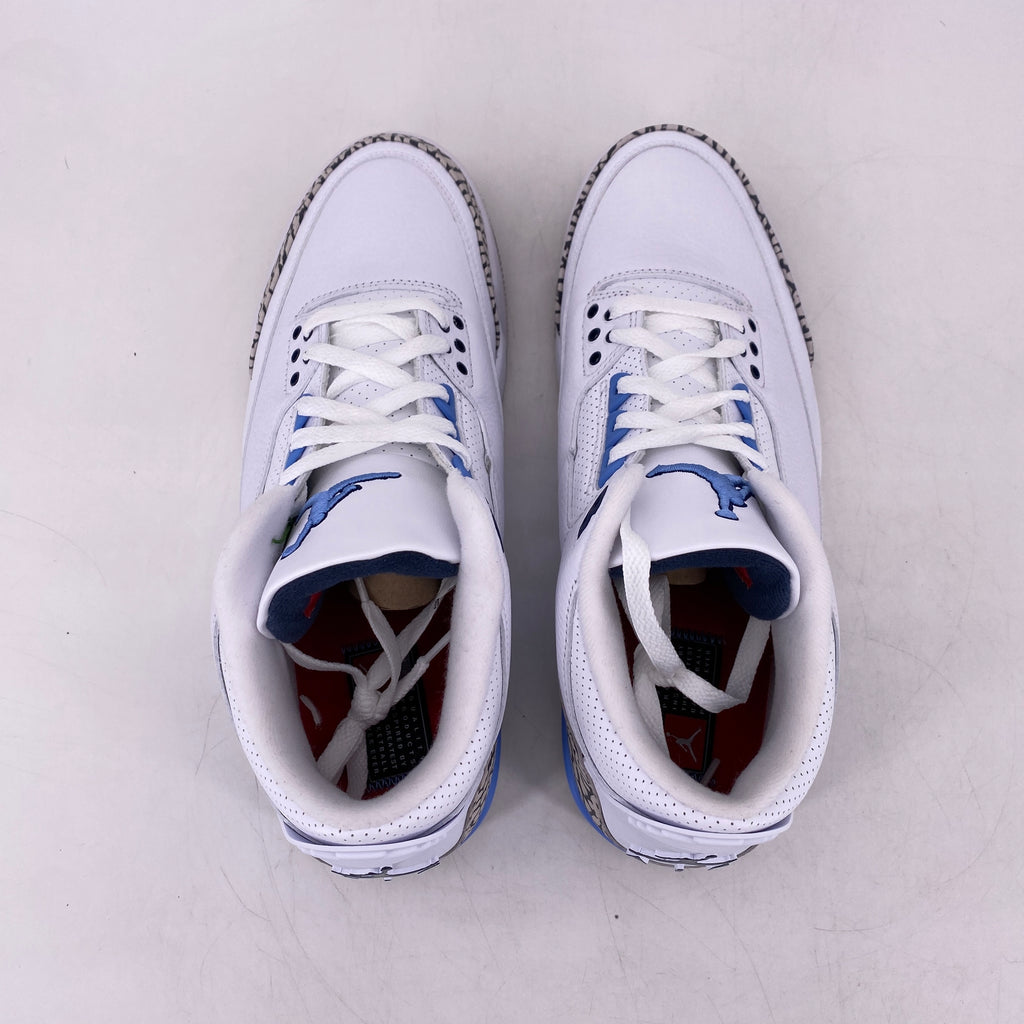 Air Jordan 3 Retro "Unc" 2020 New Size 10.5