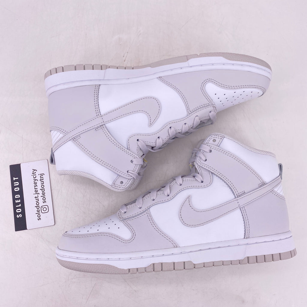 Nike Dunk High Retro "Vast Grey" 2021 New Size 8.5