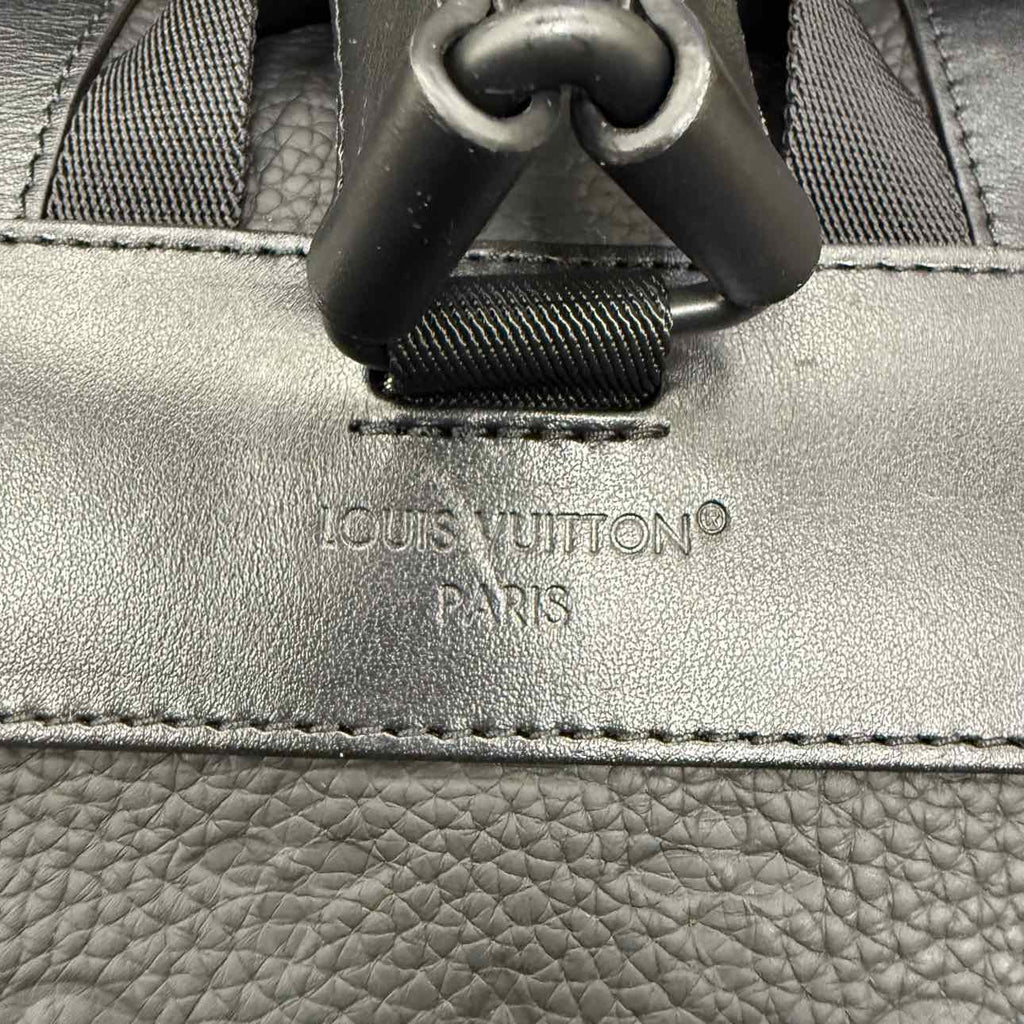 Louis Vuitton Backpack "CHRISTOPHER EMPREINTE" Used Black Size MM