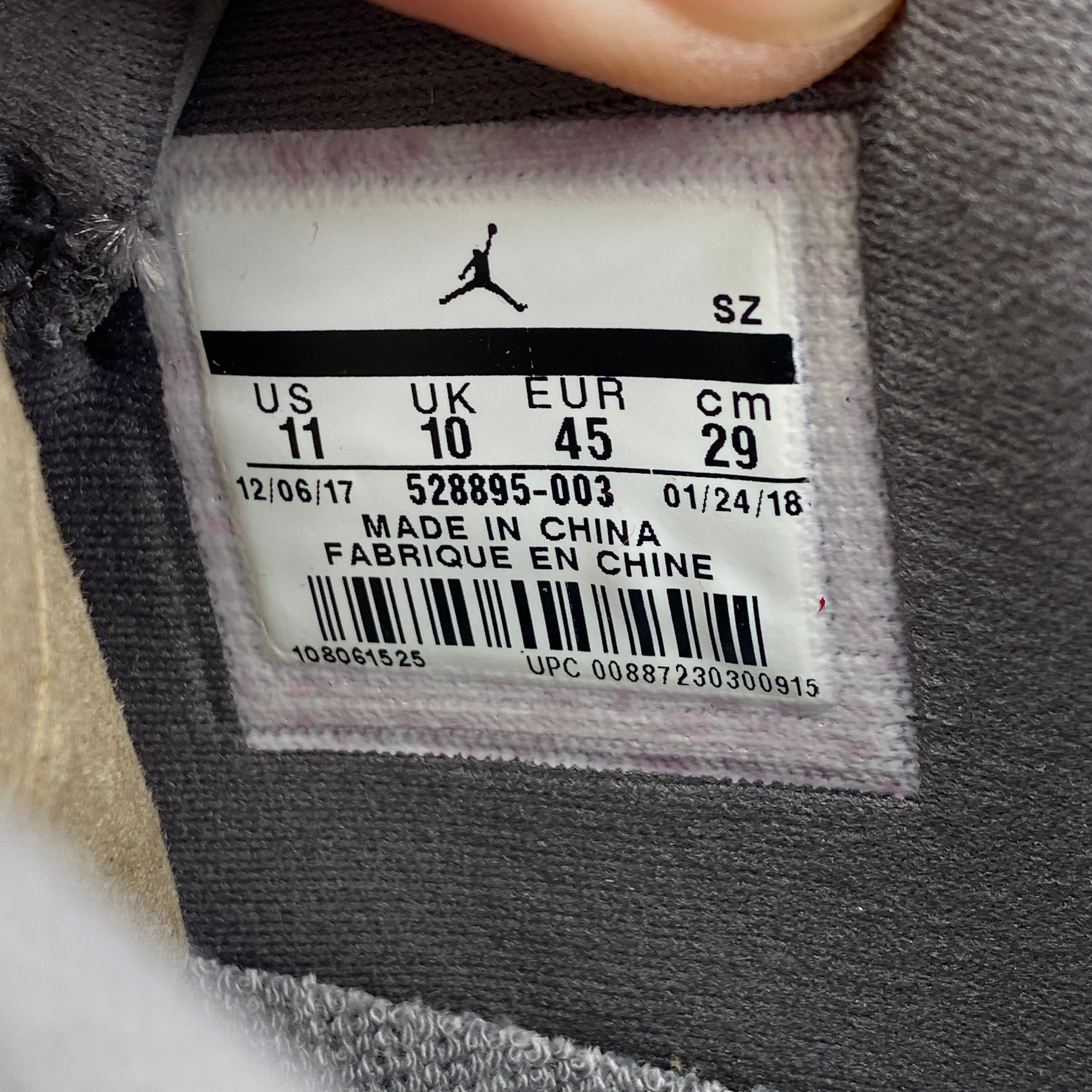 Air Jordan 11 Retro Low &quot;Cool Grey&quot; 2018 New (Cond) Size 11