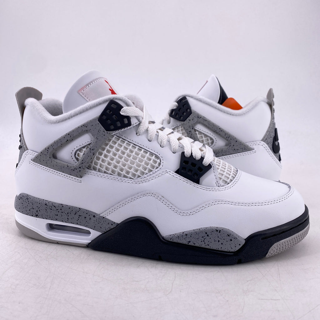 Air Jordan 4 Retro "White Cement" 2025 New Size 9