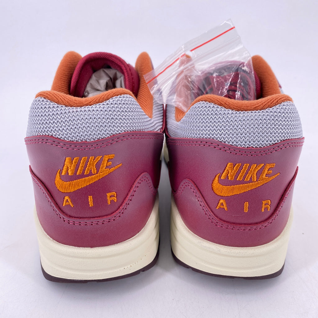 Nike Air Max 1 / Patta "Waves Maroon" 2021 New Size 11.5