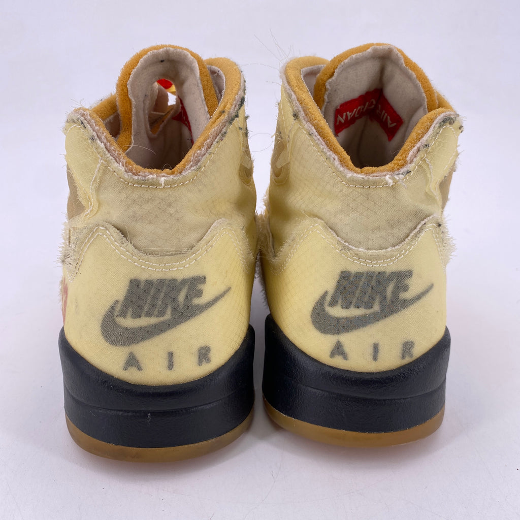 Air Jordan 5 Retro "Ow Sail" 2020 Used Size 9.5