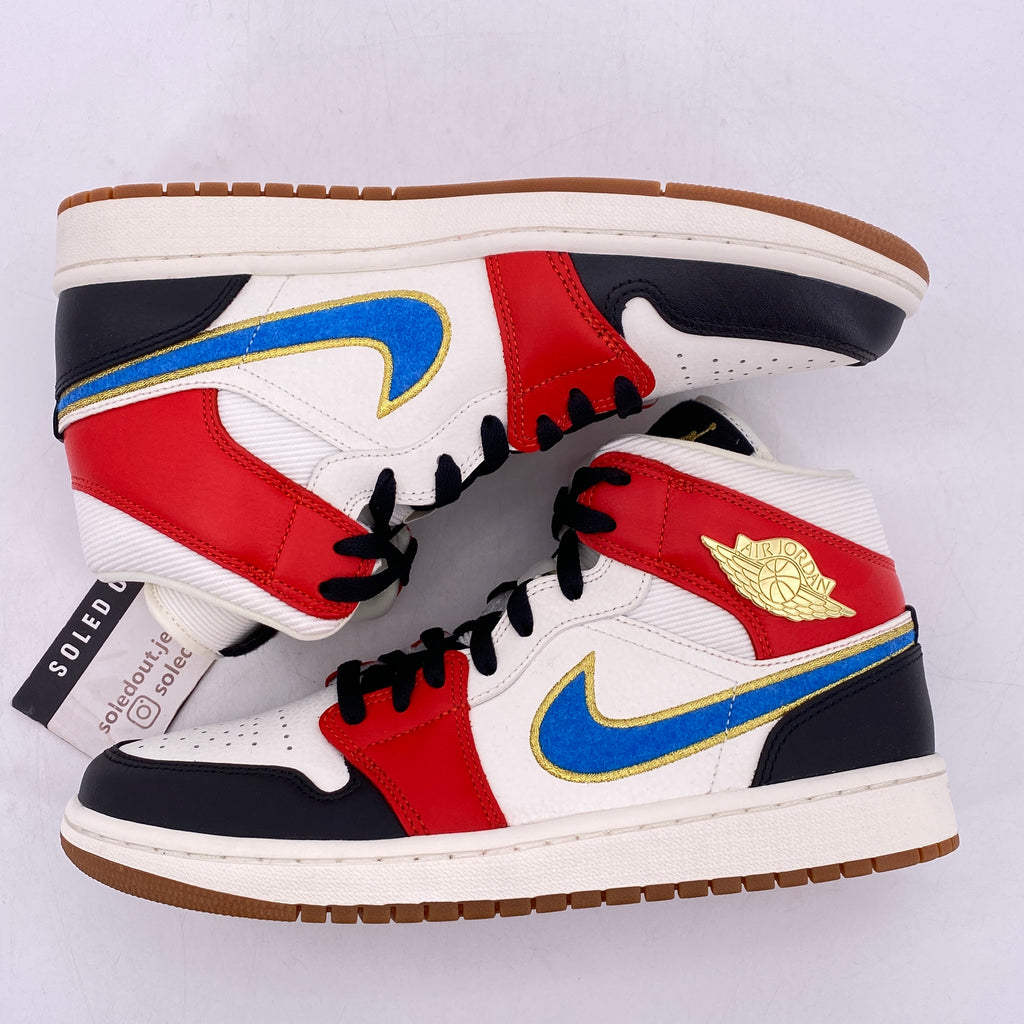 Air Jordan (W) 1 Mid "Let(Her)Man" 2020 New Size 10W