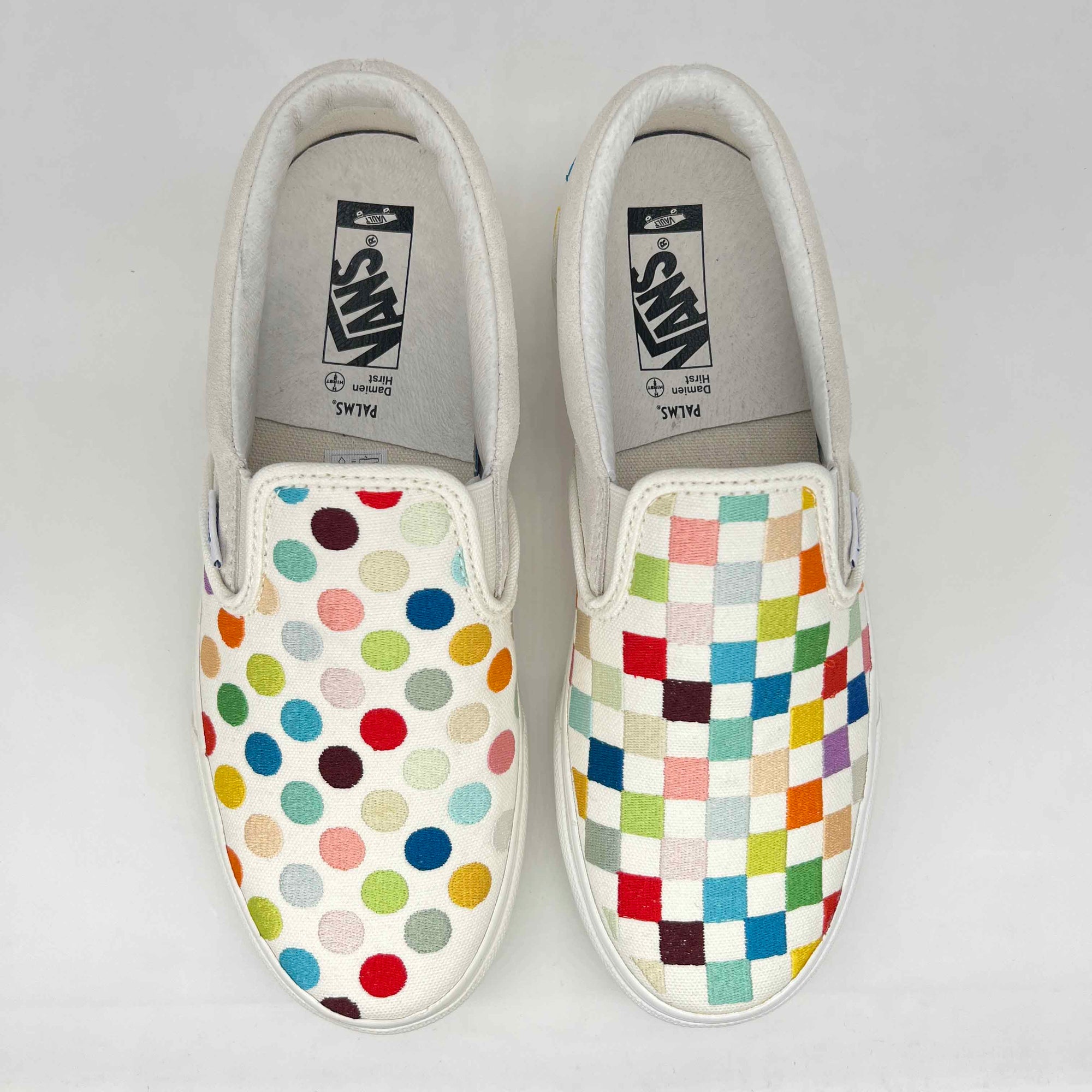 Vans Classic Slip On &quot;Damien Hirst&quot; 2019 New Size 7