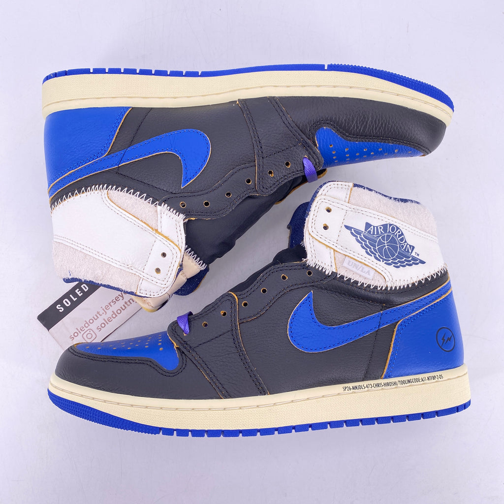 Air Jordan 1 Retro High "Union Fragment Sport Royal" 2026 New Size 11
