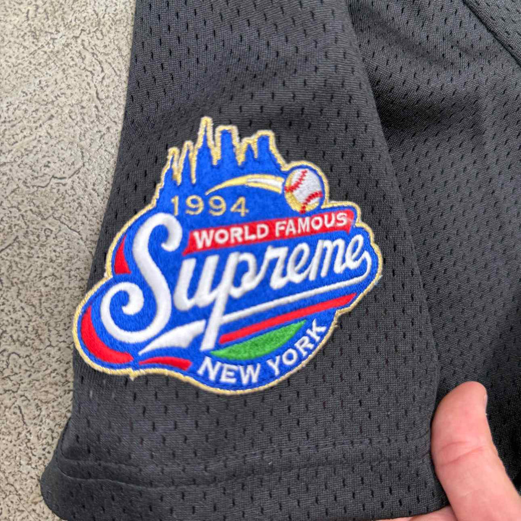 Supreme Jersey "HENLEY BASEBALL" Black New Size XL
