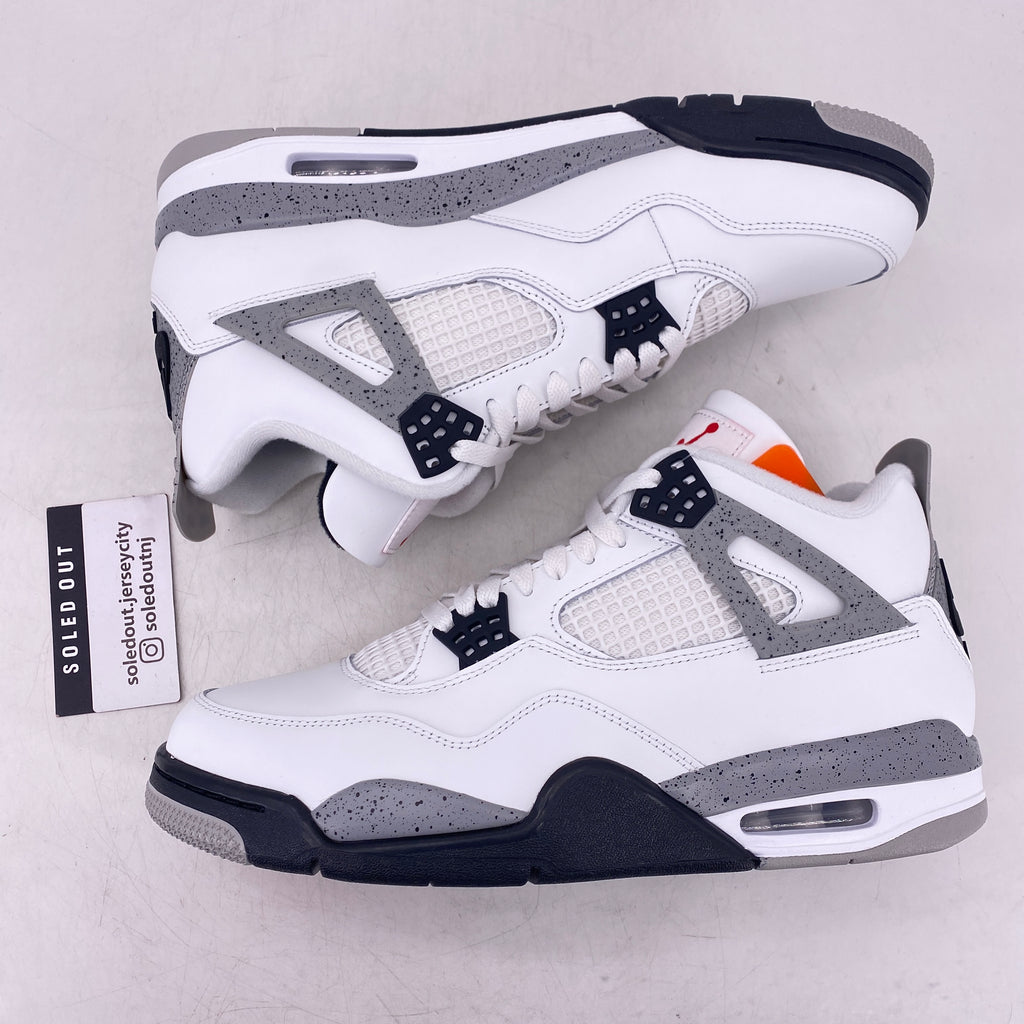 Air Jordan 4 Retro "White Cement" 2025 New Size 11