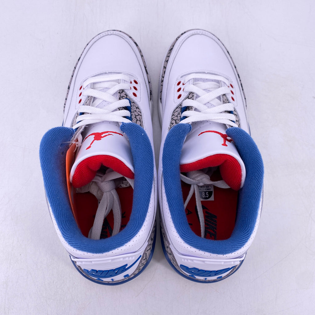 Air Jordan 3 Retro "True Blue" 2026 New Size 8.5