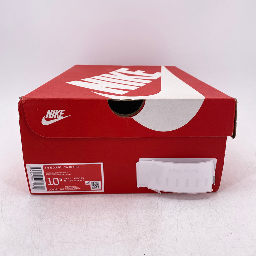 Nike Dunk Low "Racer Blue White" 2022 New Size 10.5