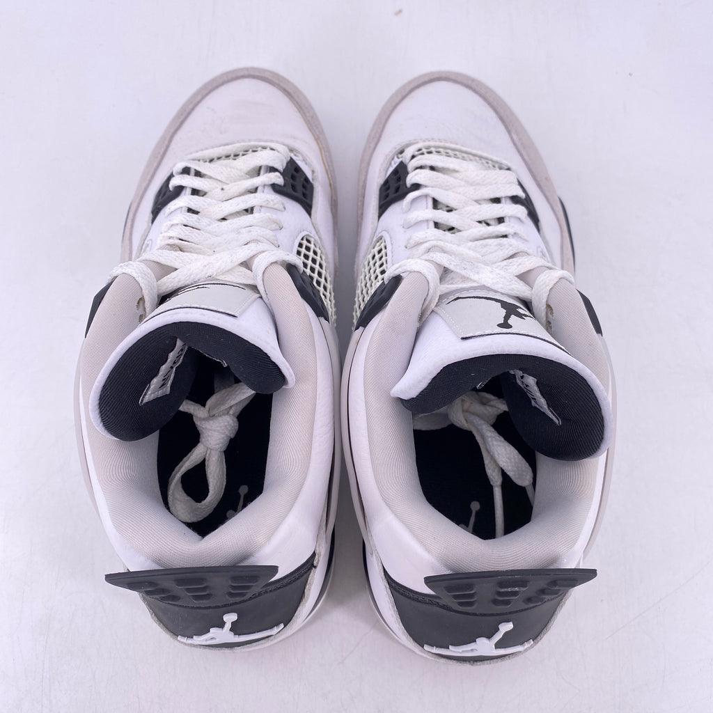 Air Jordan 4 Retro "MILITARY BLACK" 2022 Used Size 10