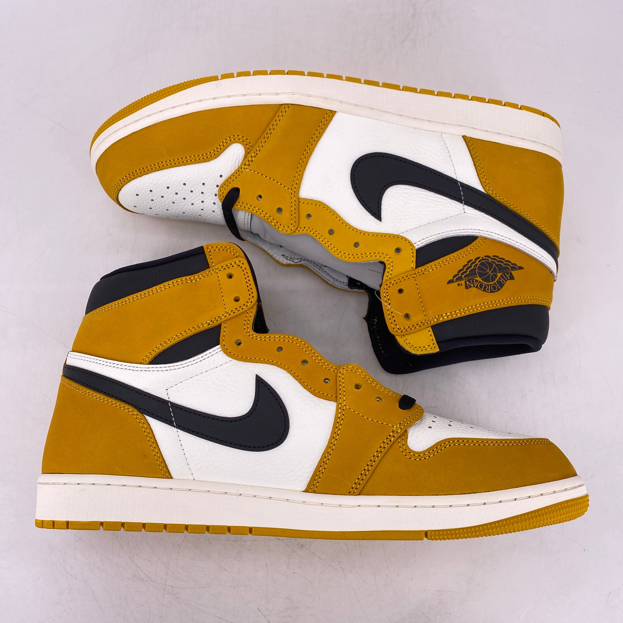 Air Jordan 1 Retro High OG &quot;Yellow Ochre&quot; 2024 New Size 16