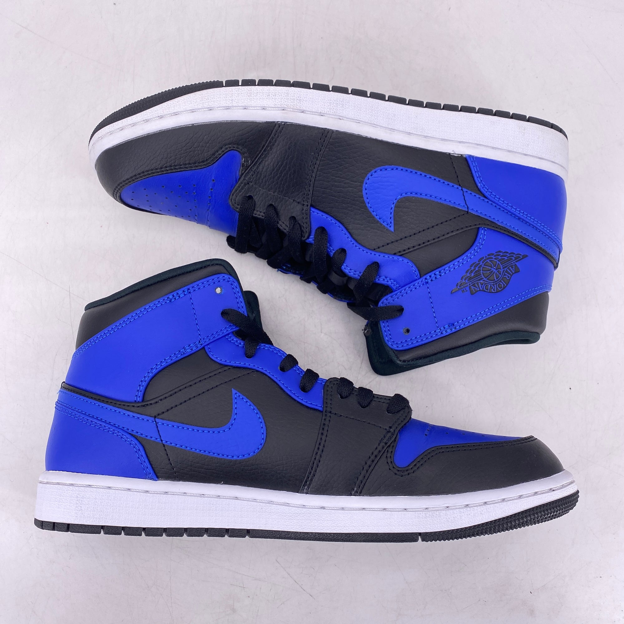 Air Jordan 1 Mid &quot;Hyper Royal&quot; 2020 Used Size 10.5