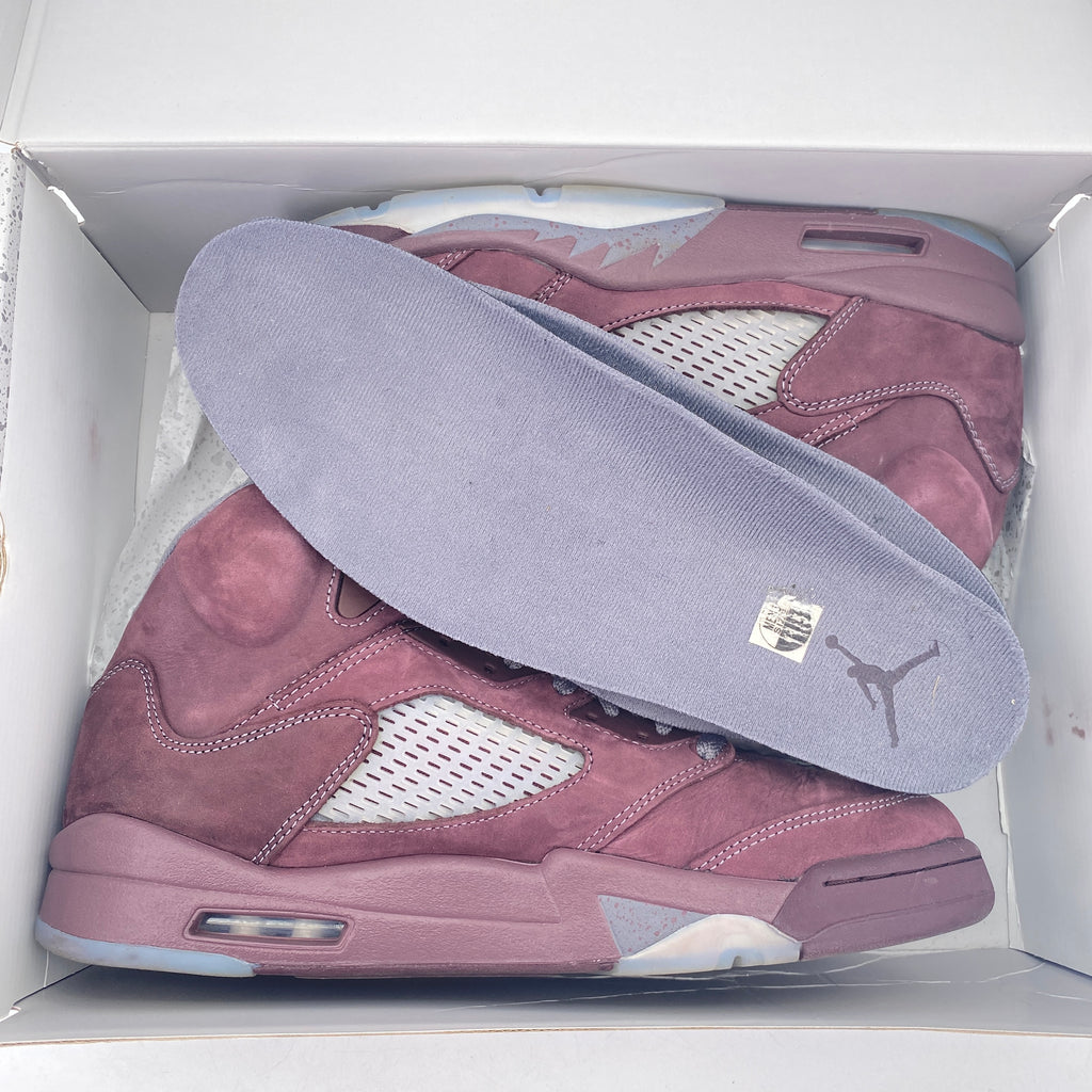 Air Jordan 5 Retro "Burgundy" 2023 Used Size 11.5