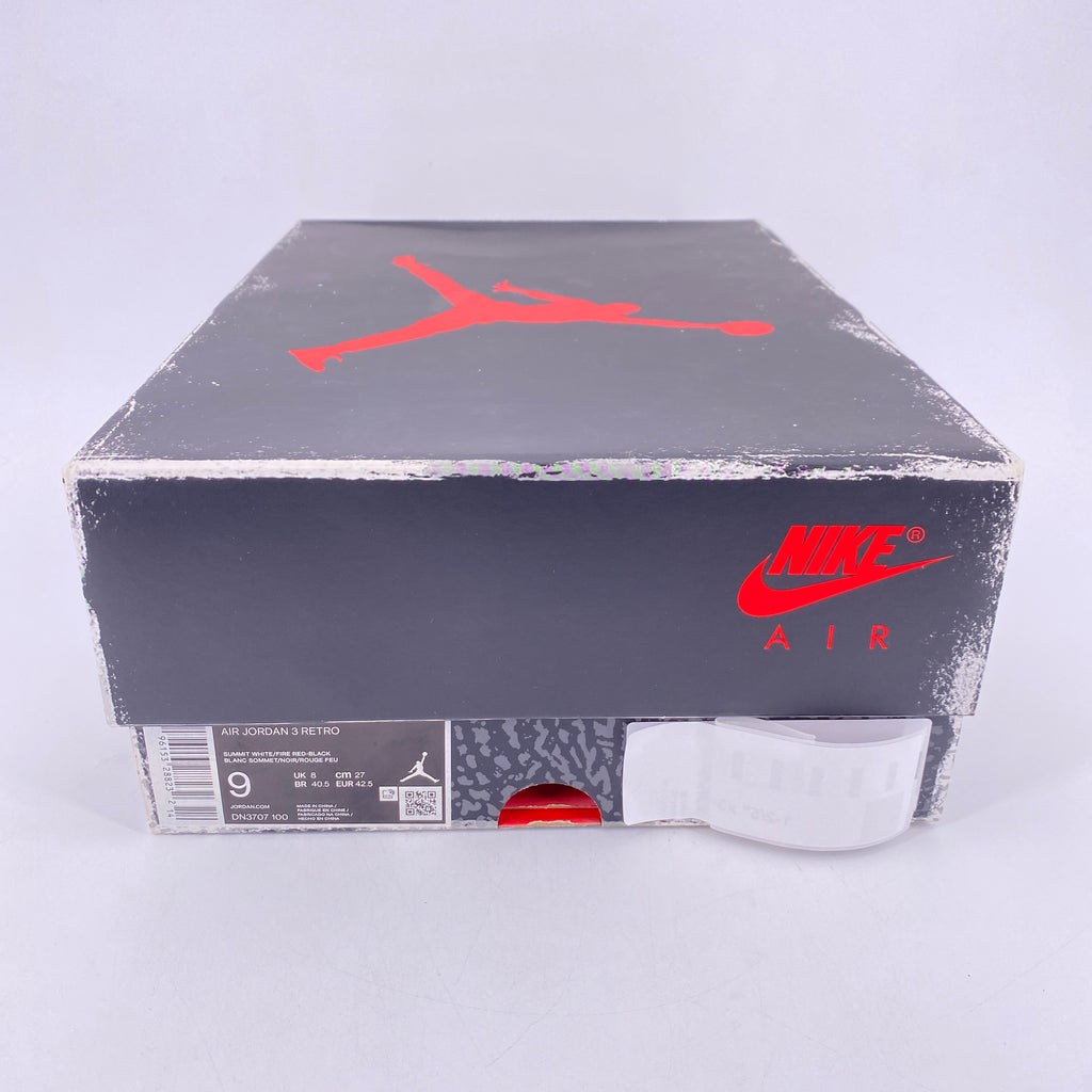 Air Jordan 3 Retro "White Cement Reimagined" 2023 Used Size 9