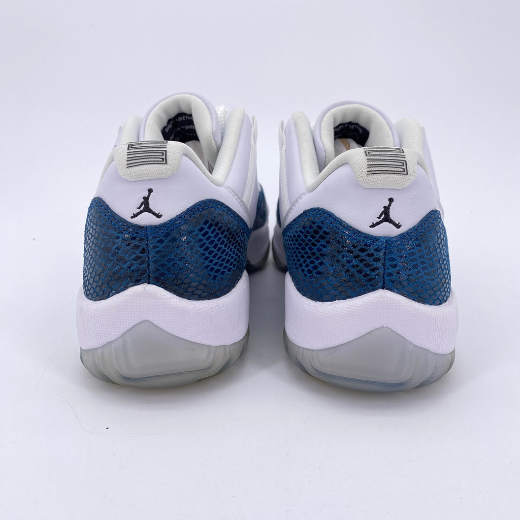 Air Jordan 11 Retro Low "Snake Navy" 2019 New Size 8.5